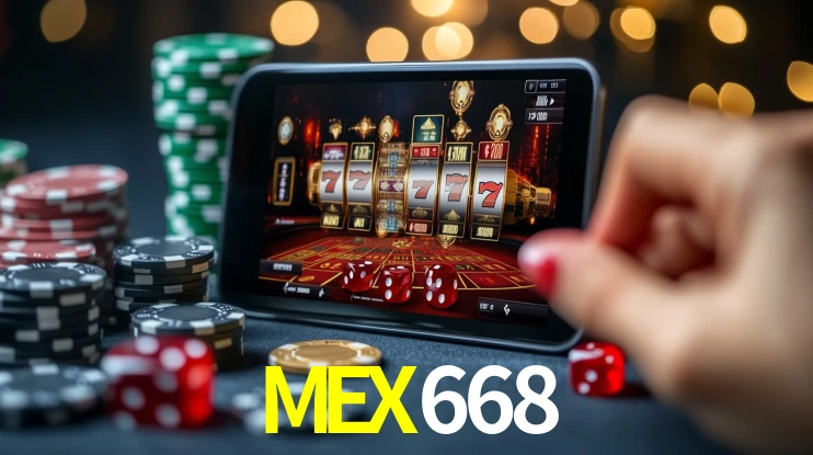 Interfaz de la app móvil MEX668 en un smartphone moderno