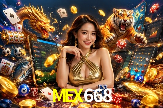 Página principal de MEX668 Casino con juegos en vivo y tragamonedas para México